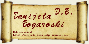 Danijela Bogaroški vizit kartica